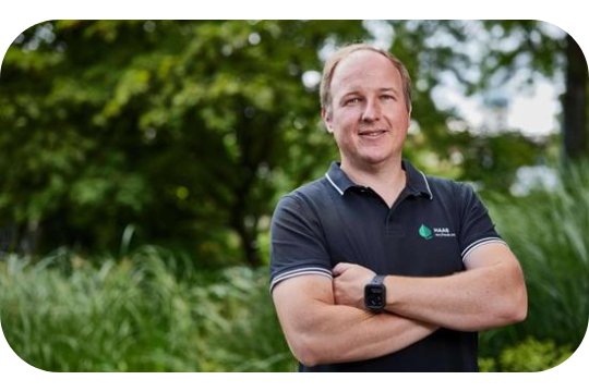 Florian Haas, algemeen directeur Helmut Haas GmbH