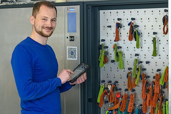 John-Paul Müller, projectmanager winterdienst bij Quathamer