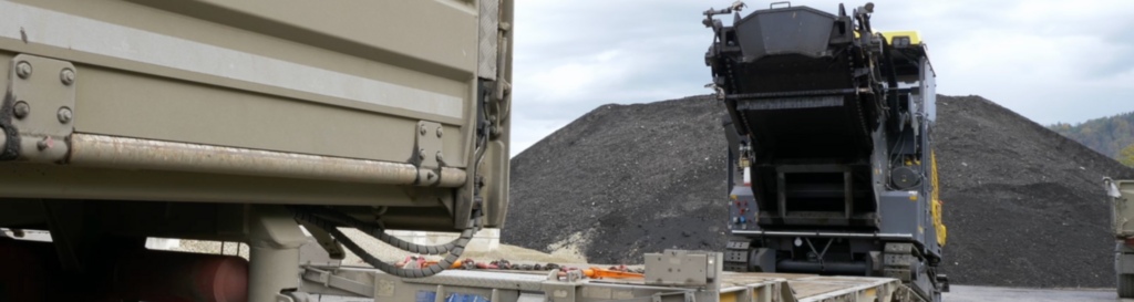 De firma Pusch Bau gebruikt geoCapture voor diepladertransporten