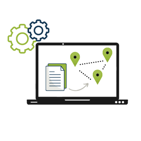 Bestellingen worden automatisch toegewezen aan een bestaande tour.