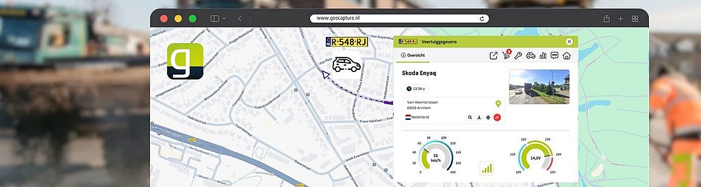 Voertuig volgen GPS-tracking
