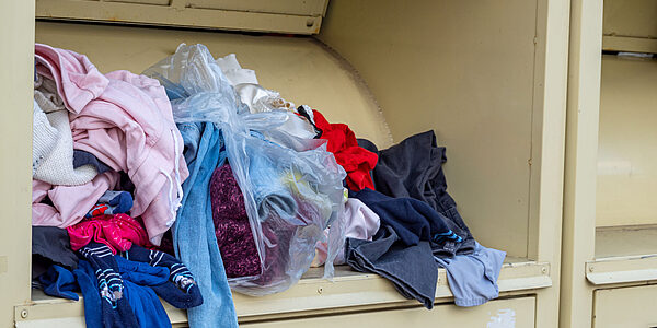 Overvolle containers