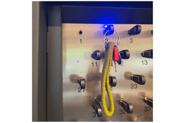 Digitale sleutelkast bij Quathamer