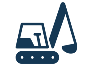 Interfaces voor fabrikanten van bouwmachines voor het volgen van voertuigen