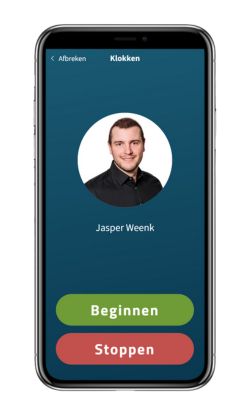 Digitale werktijdregistratie met de geoCapture app