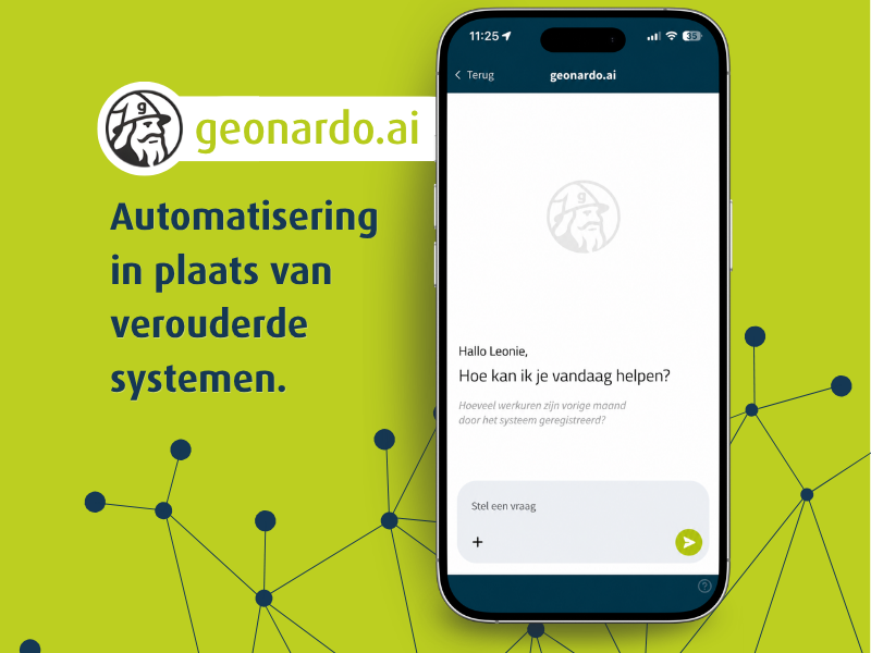 geonardo.ai in gebruik bij geoCapture in tijdregistratie